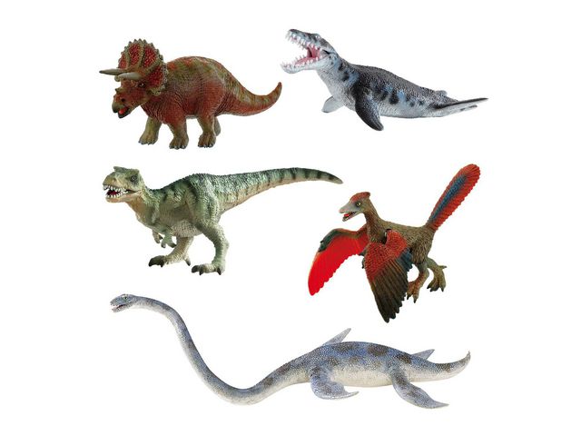 BULLYLAND® Dinosaurier, fp om 5 st