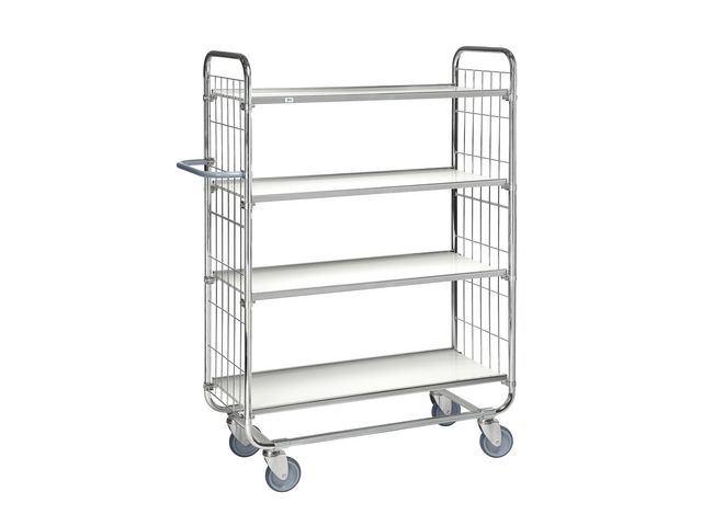 Hyllvagn 4 hyllplan, st