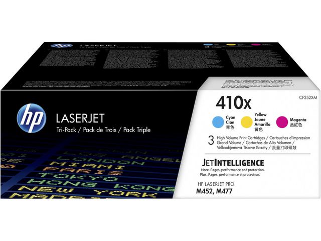 HP Toner CF252XM 410 15K CMY 3/FP, fp om 3 st