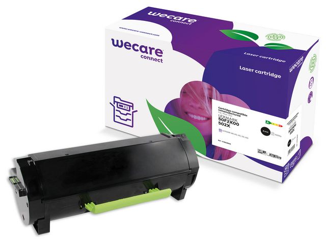 Wecare Toner LEXMARK 50F2X00 502X 10K sv, st