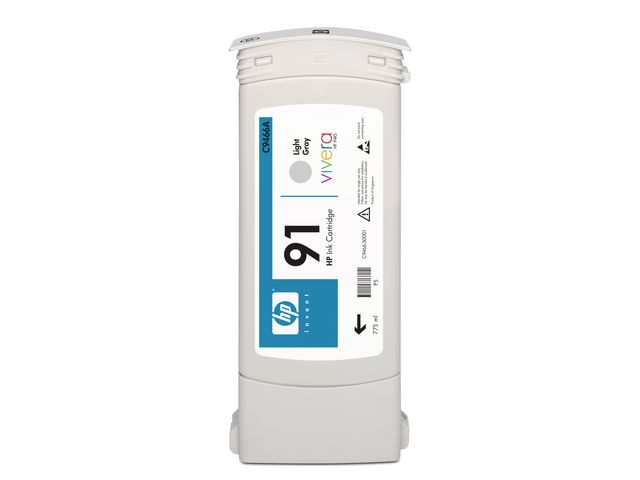 HP Bläckpatron C9466A 91 Ljusgrå, st