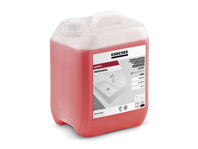 Kärcher Sanitetsrent SanitPro Daily Cleaner CA 20 C eco!perform Swan 5L, flaska om 5 l