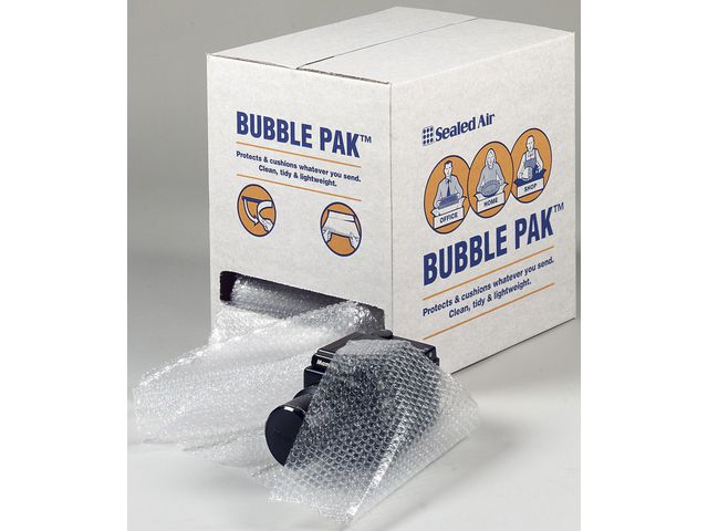 AirCap® Bubbelplast, 300 x 500 mm, Transparent, rulle om 40 m