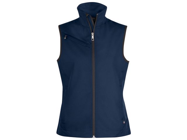 TEXSTAR Softshellväst WV79 dam marin XL, st