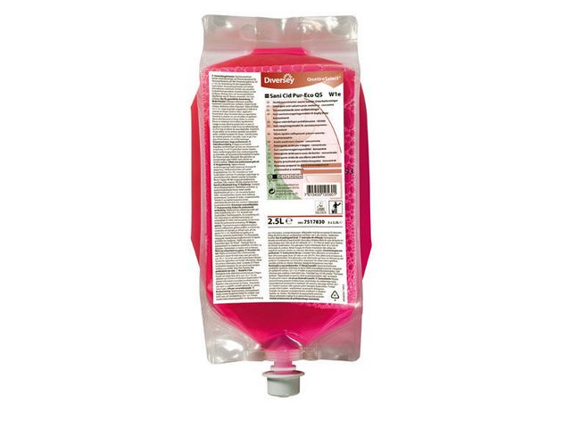 Diversey Sanitetsrengöring Sani Cid Pur Eco QS 2,5l, flaska om 2.5 l