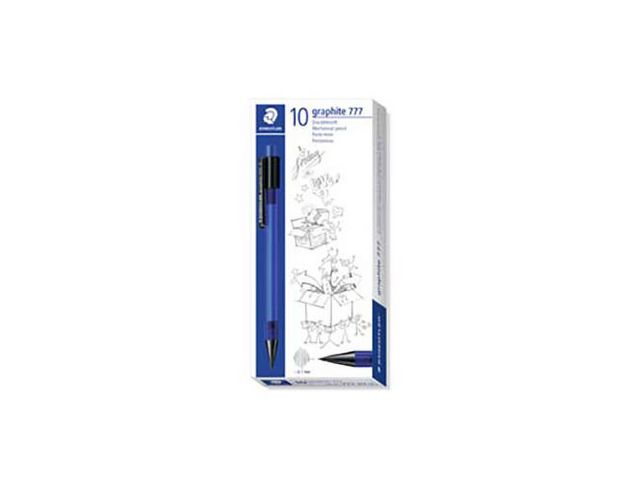 Staedtler Stiftpenna, Graphite 777, 0,7 mm B-stift, blå pennkropp, st