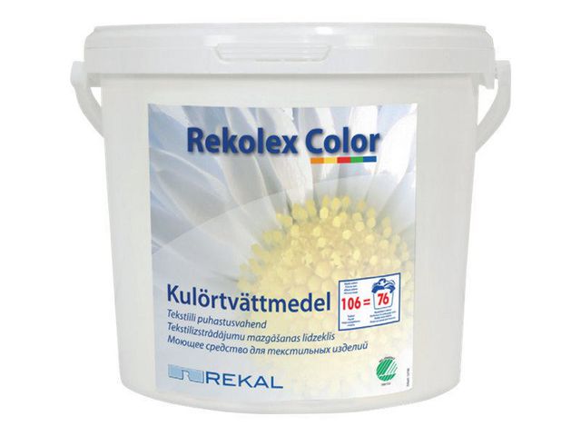 REKAL Tvättmedel REKOLEX Color 8kg, fp om 8 kg