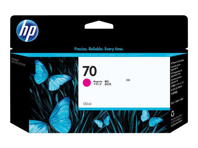 HP Bläckpatron C9453A 70 Magenta, st