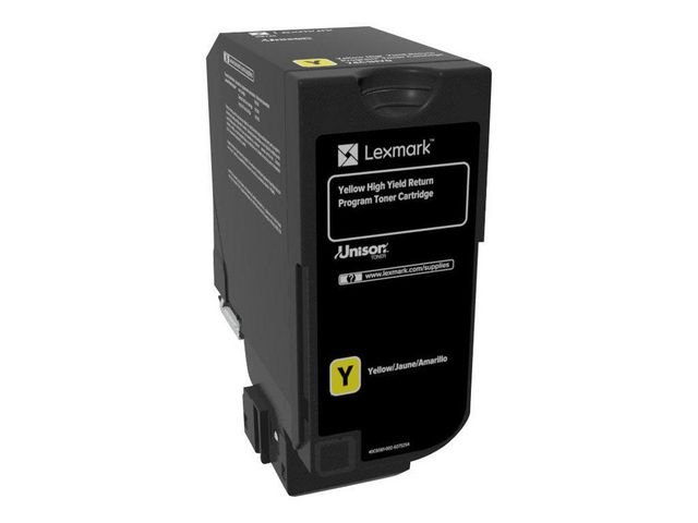 Lexmark Toner 74C2HY0 gul, st