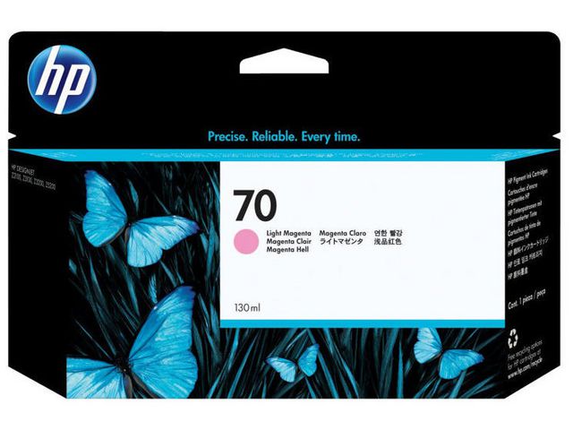 HP Bläckpatron C9455A 70 Ljusmagenta, st