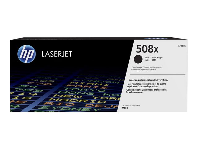 HP Toner CF360X 508X 12,5K Svart, st